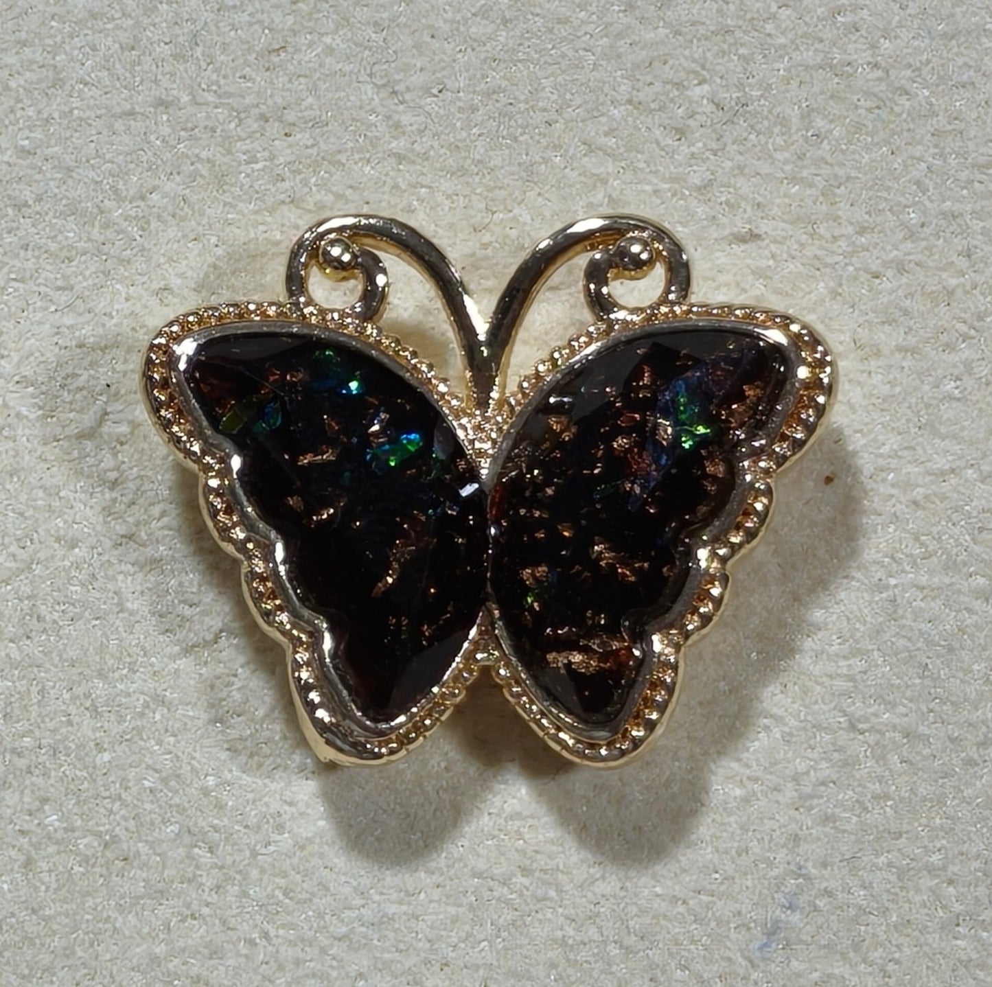 16*19mm Zircon hollow butterfly multi-color multi-hollow DIY handmade