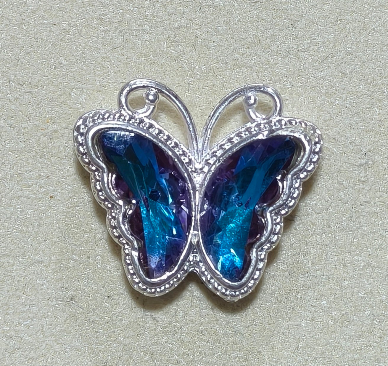 16*19mm Zircon hollow butterfly multi-color multi-hollow DIY handmade