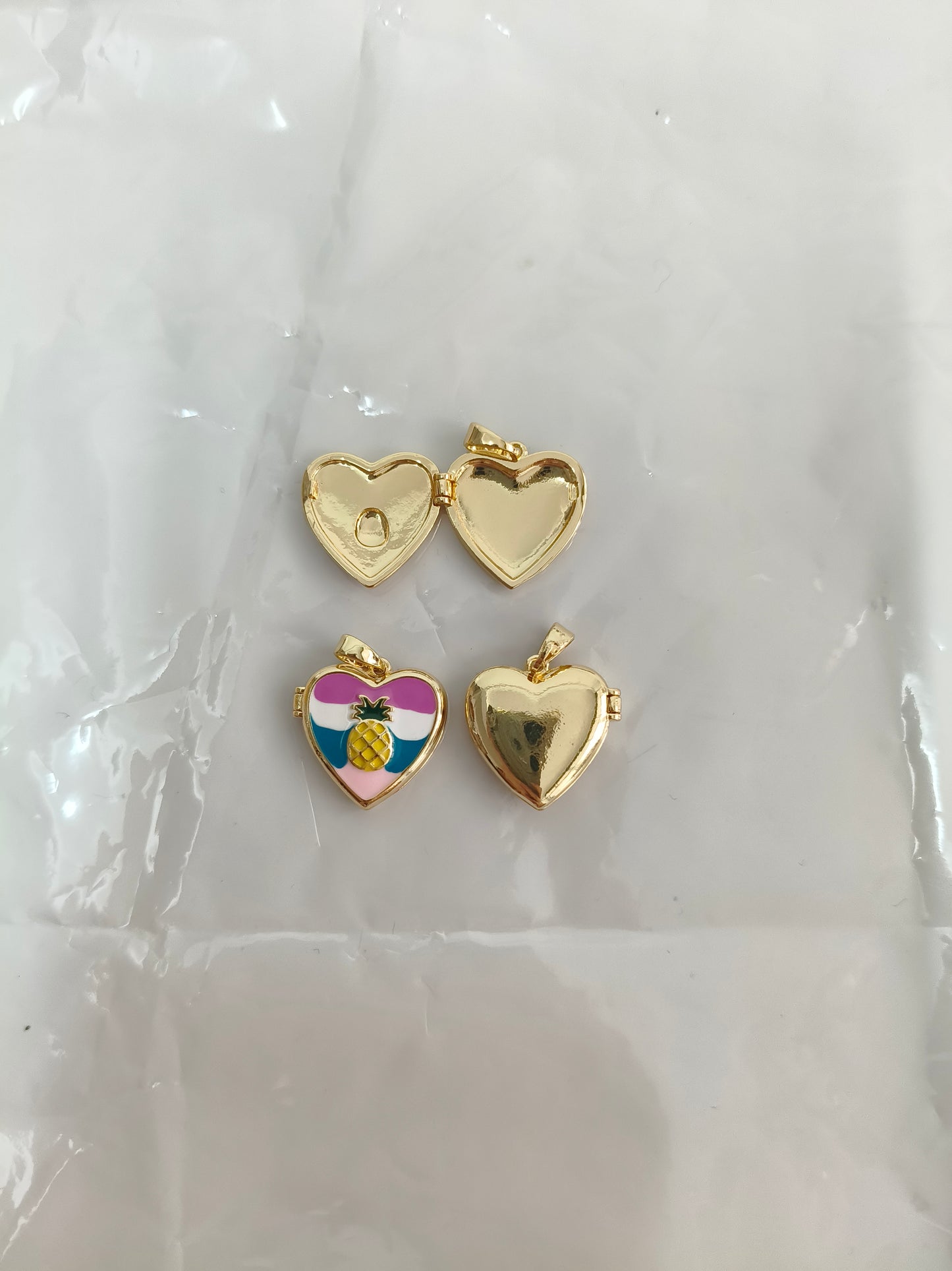 Kitten Locket Pendant | Openable/Locket/Storage | Cute Vintage-Style Gold Charm with Red Dress | DIY Jewelry Accessory