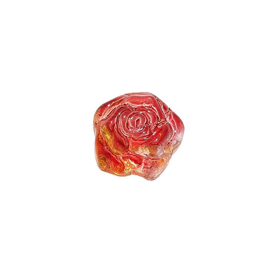13mm Rose Camellia Glass Material 100g/bag