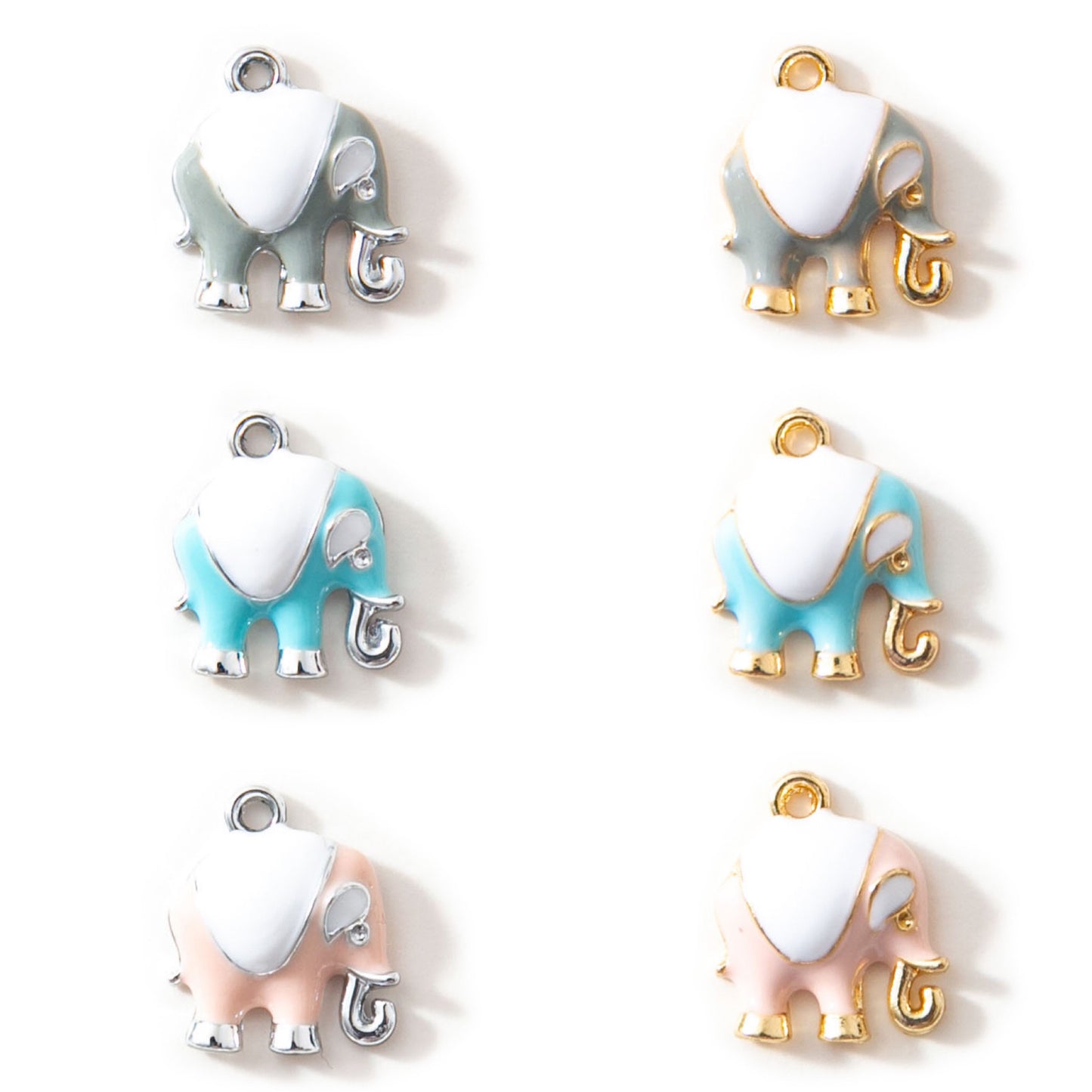 Elephant cartoon animal DIY pendant